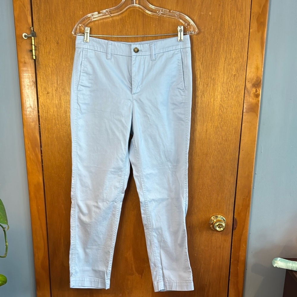 J. Crew Lt blue Chinos Slim Fit Sz 4